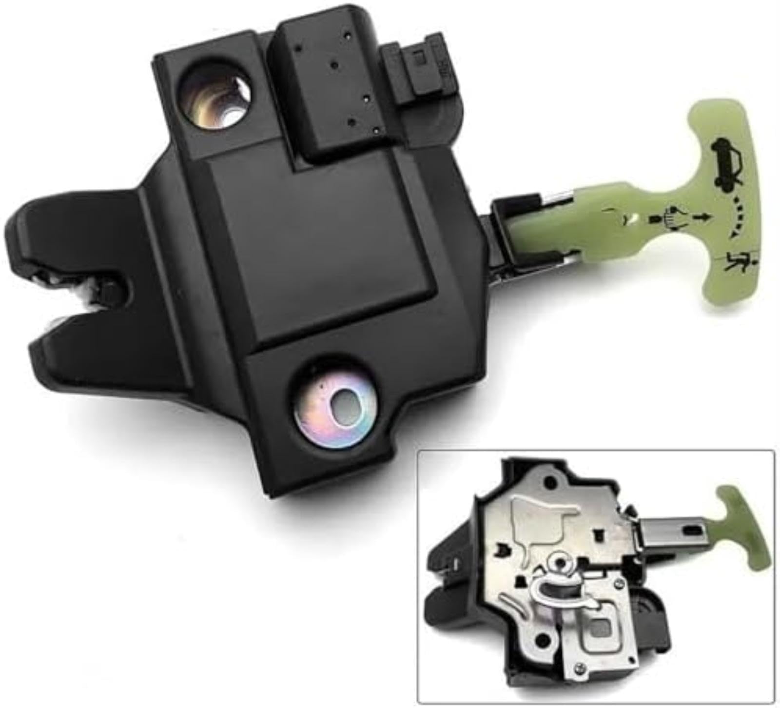 Zamek bagażnika, dla TOYOTA, dla Camry 2007-2011 64600-06010 64600-33120 siłownik zatrzasku bagażnika tylnej klapy samochodu Mechanizm blokady tylnego bagażnika Mechanizm blokady tylnego
