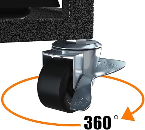 Miniatura 7 de Jaula de perro resistente de 54484238 pulgadas con ruedas, perrera de acero indestructible y a prueba de escapes para perros de alta ansiedad con