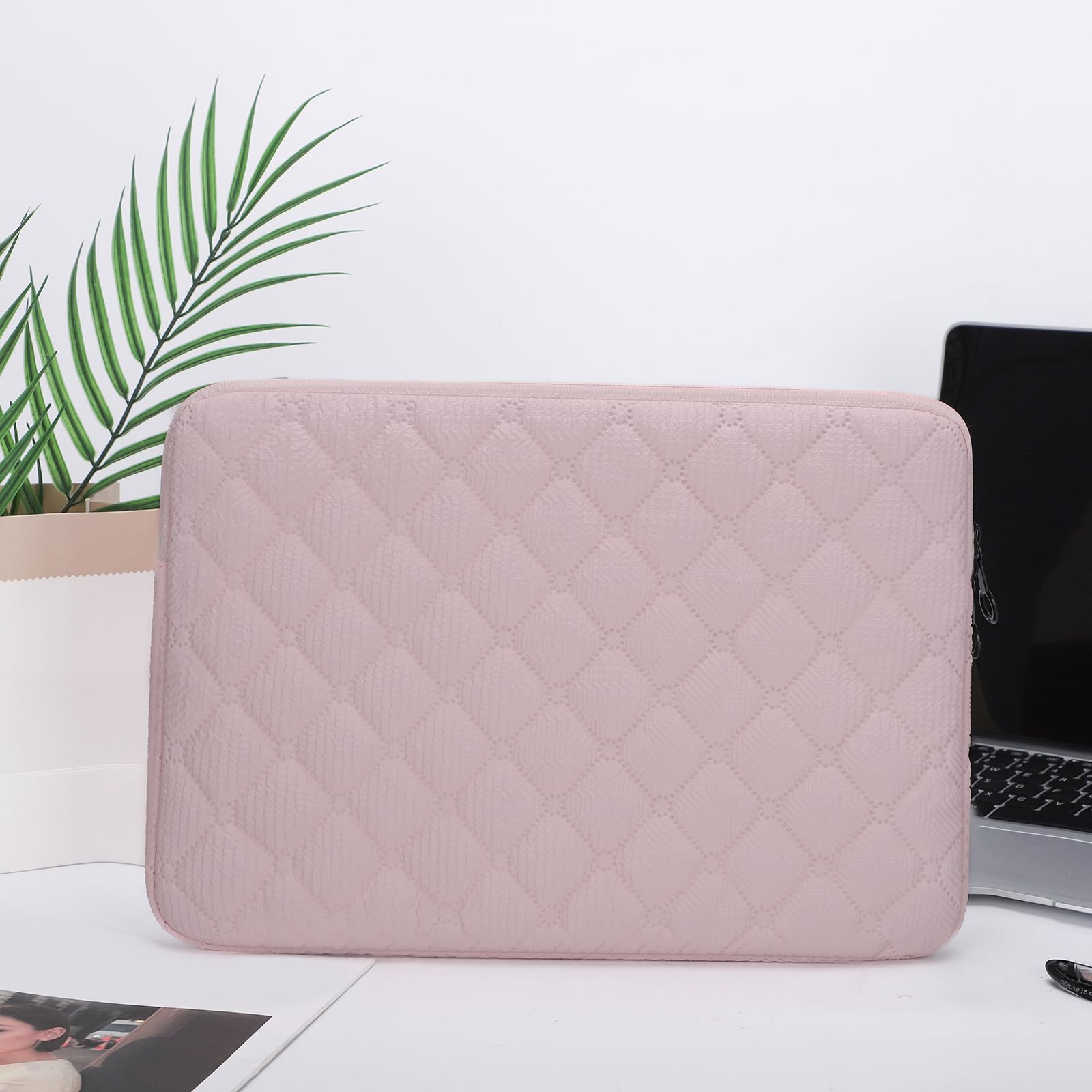 Borsa protettiva per tablet Custodia per notebook estetica Custodia protettiva portatile per notebook Custodia per laptop per ufficio College Lavoro aziendale