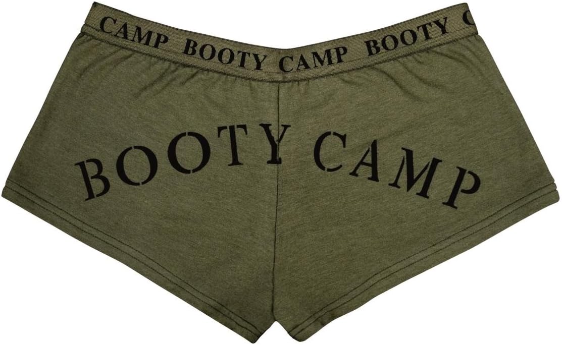 Women's Booty Short/Booty Camp, Olive Drab, Medium