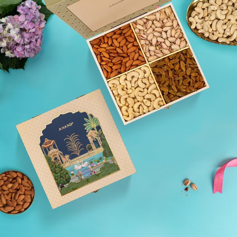 ANAND Special Dry Fruit Gift Box, Assorted Dryfruits Gift Hamper Pack, Dry Fruit Gift for Gifting (400 gram) (B0BDDWBQF7) Amazon Price History, Amazon Price Tracker