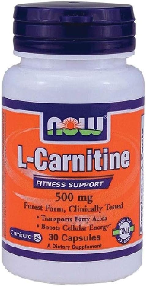 Now L-Carnitine 500 mg Capsules