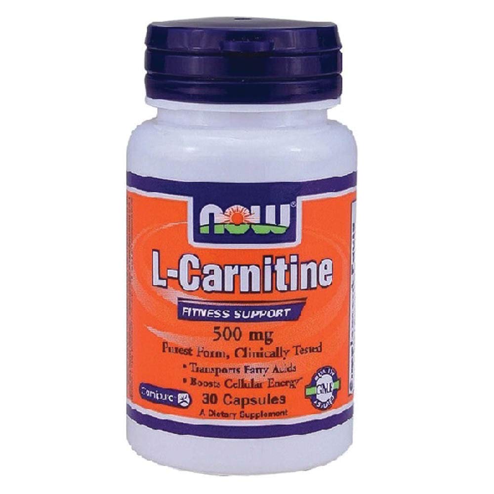 Now L-Carnitine 500 mg Capsules