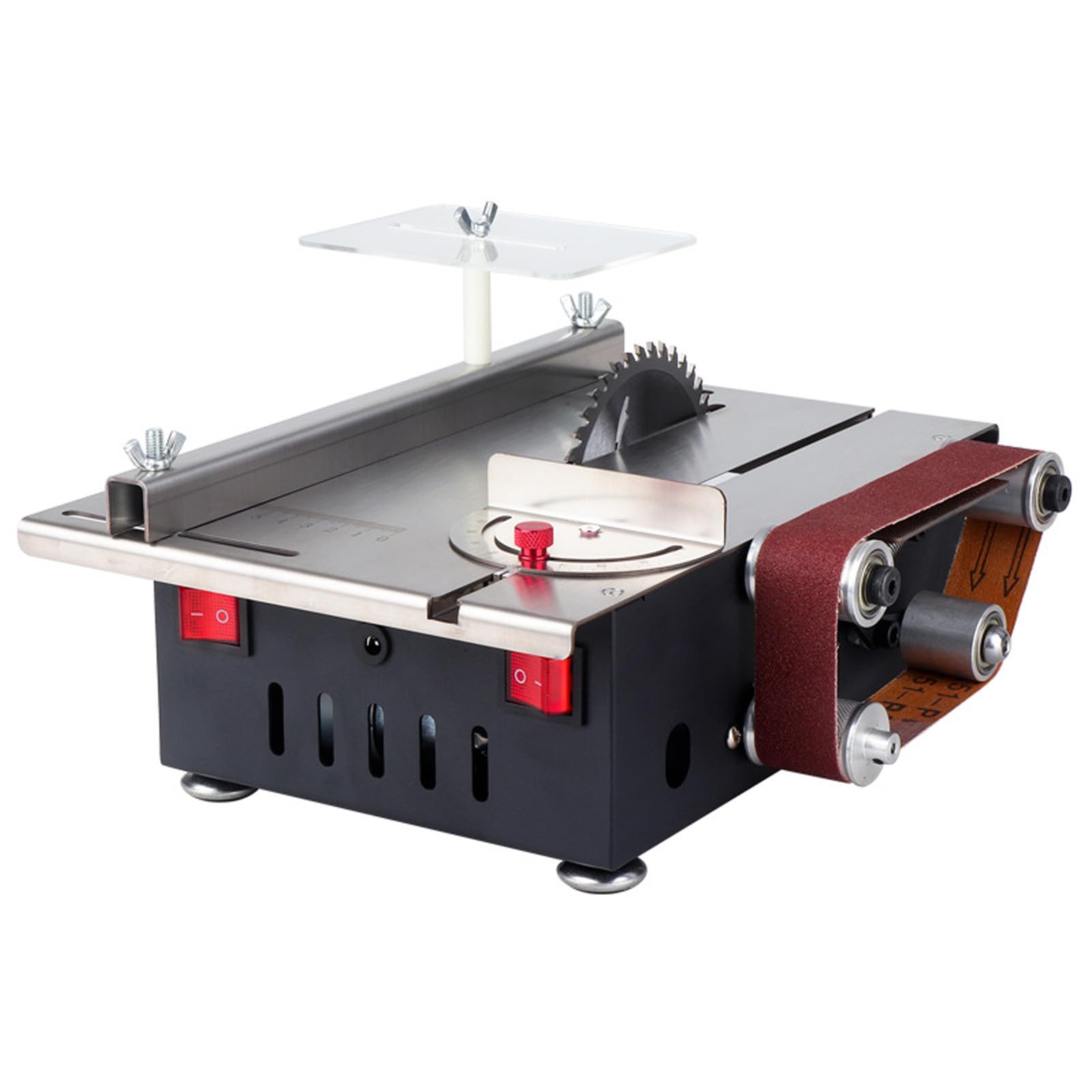 Mini Piła Stołowa Polerka Lapidarna Do Kamienia,Tokarka Stołowa 200 W Piła Do Kamienia Lapidarna Polerka Bufor,Mini Piła Stołowa Polerka Do Wyrobu Biżuterii Do Cięcia,Szlifowania,Grawerowania