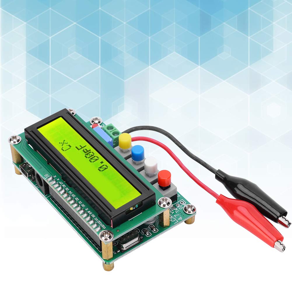 Medidor de Capacitancia de Inductancia con Pantalla LCD