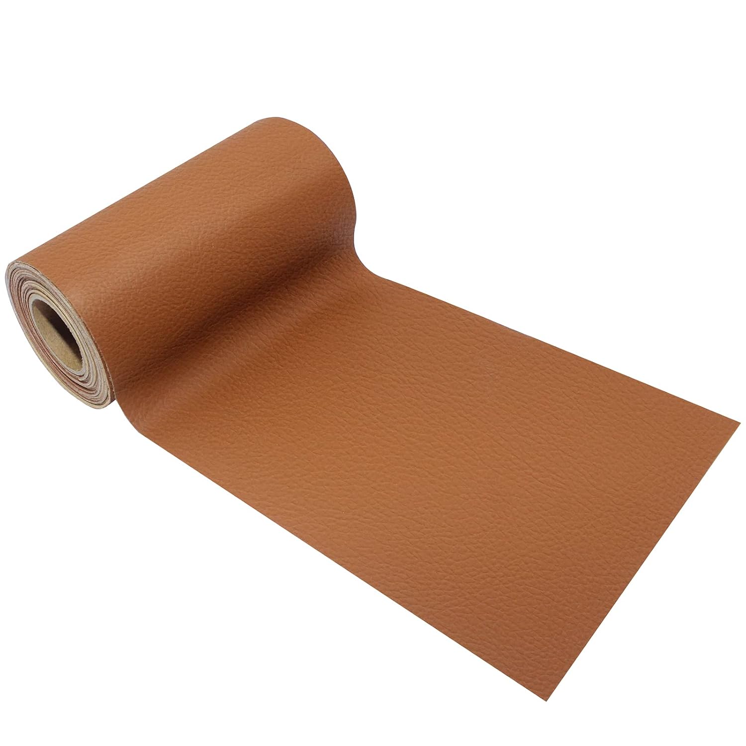 Leather Repair Patch Tape,Leather Adhesive kit Tape for Safa Couch Leather and Vinyl,Car Drivers Seat,Handbags,Belt Jackets Furniture Multicolor Available 4X60 inch (Brown)
