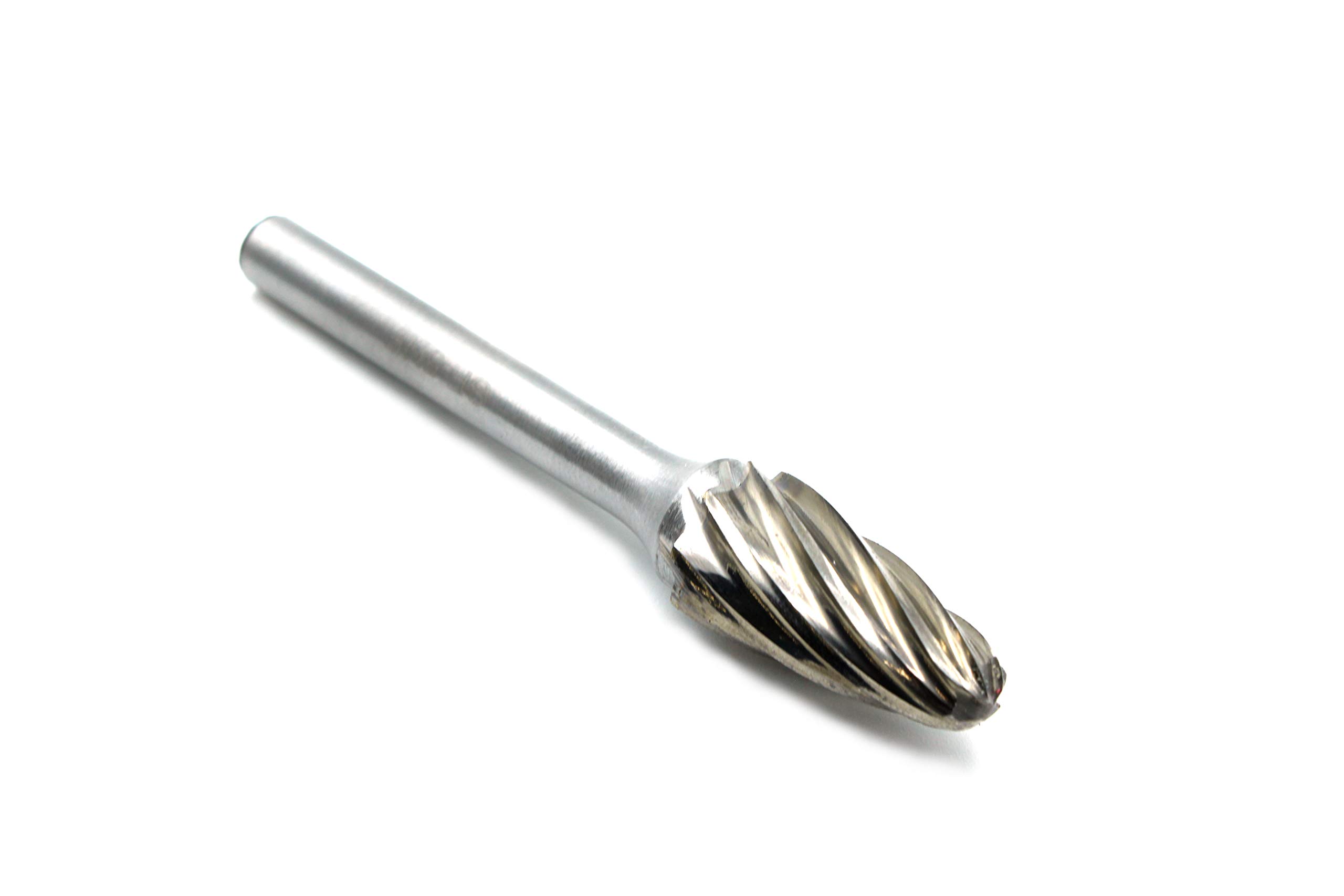 TEMO SC-3 NF Aluminum Cut Carbide Rotary Burr File 3/8" CyliBall 1/4" Shank — Amazon image 4