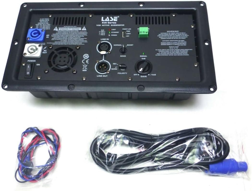 Amplifier Intended for QSC KW181, KLA181, K-Sub Module Powered Speakers