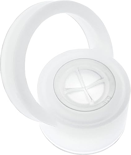 Miniatura 6 de bkr Big Doe - Juego de 3 pajitas en ángulo de silicona suave, para botella de agua de vidrio pequeño de 1 litro32 onzas, color tostado, apto para