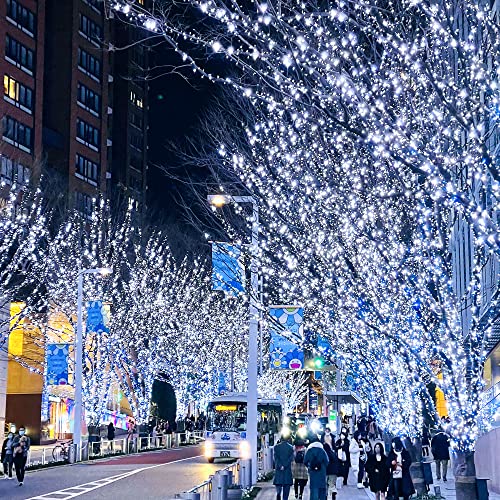 Luces Decorativas LED 98FT 200 LED Blanco Interior y Exterior miniatura 7