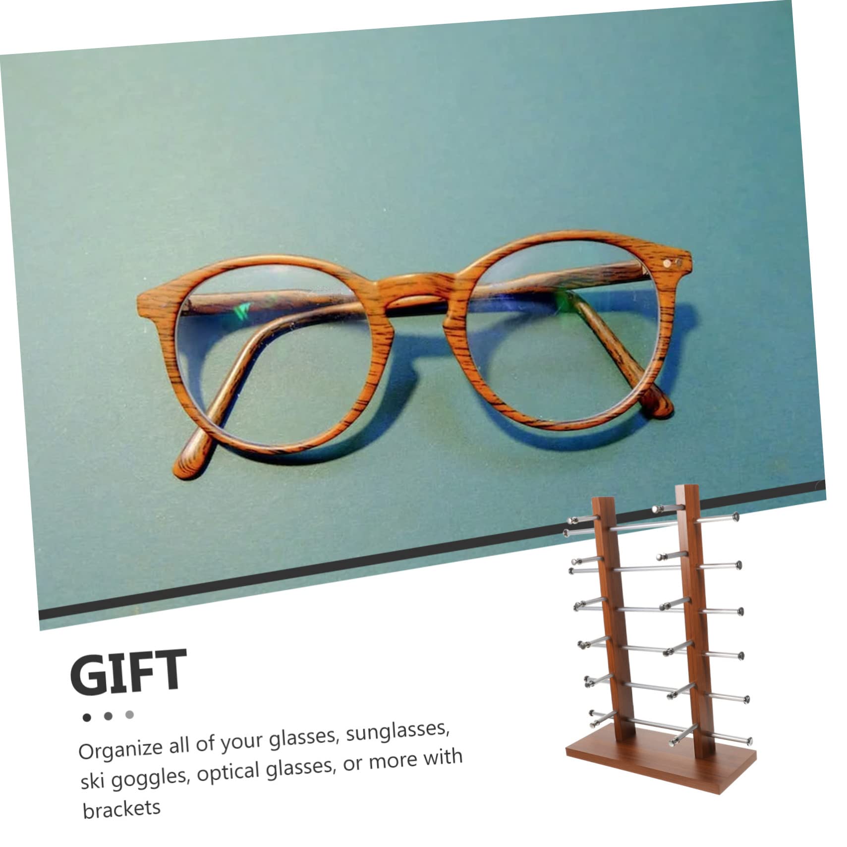 VALICLUD Brillenständer Optik für Brillen und Optische Gläser