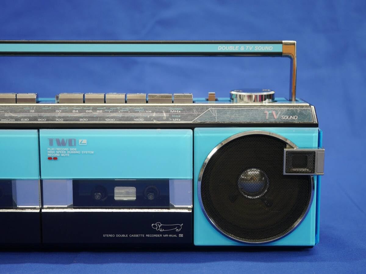 SANYO サンヨー MR-WU4L Wラジカセ◇現状品