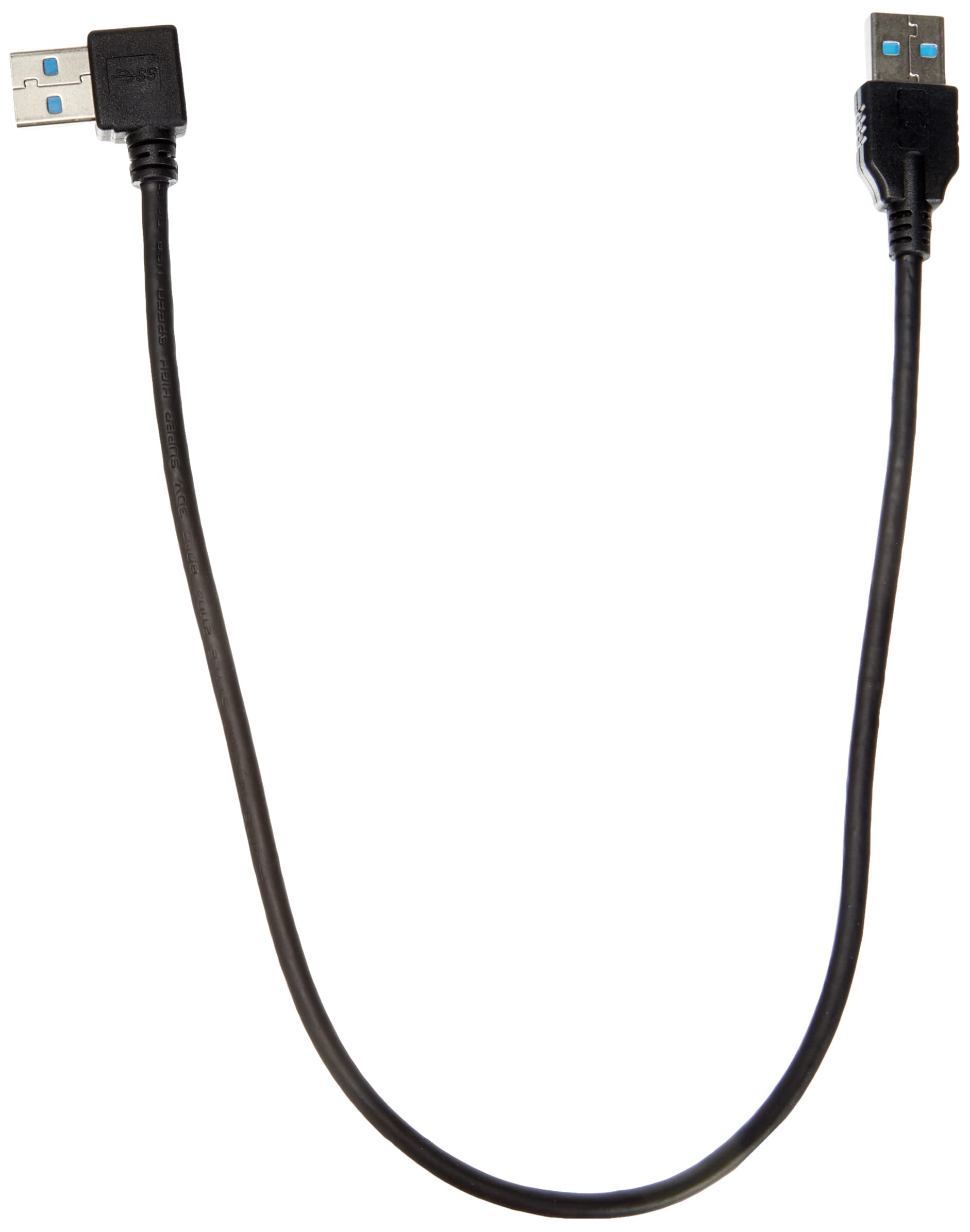 SYSTEM-S Micro USB 3.0 Kabel Mit 90° Winkel – Praktisches Daten- Und Ladekabel Für Festplatten & Smartphones