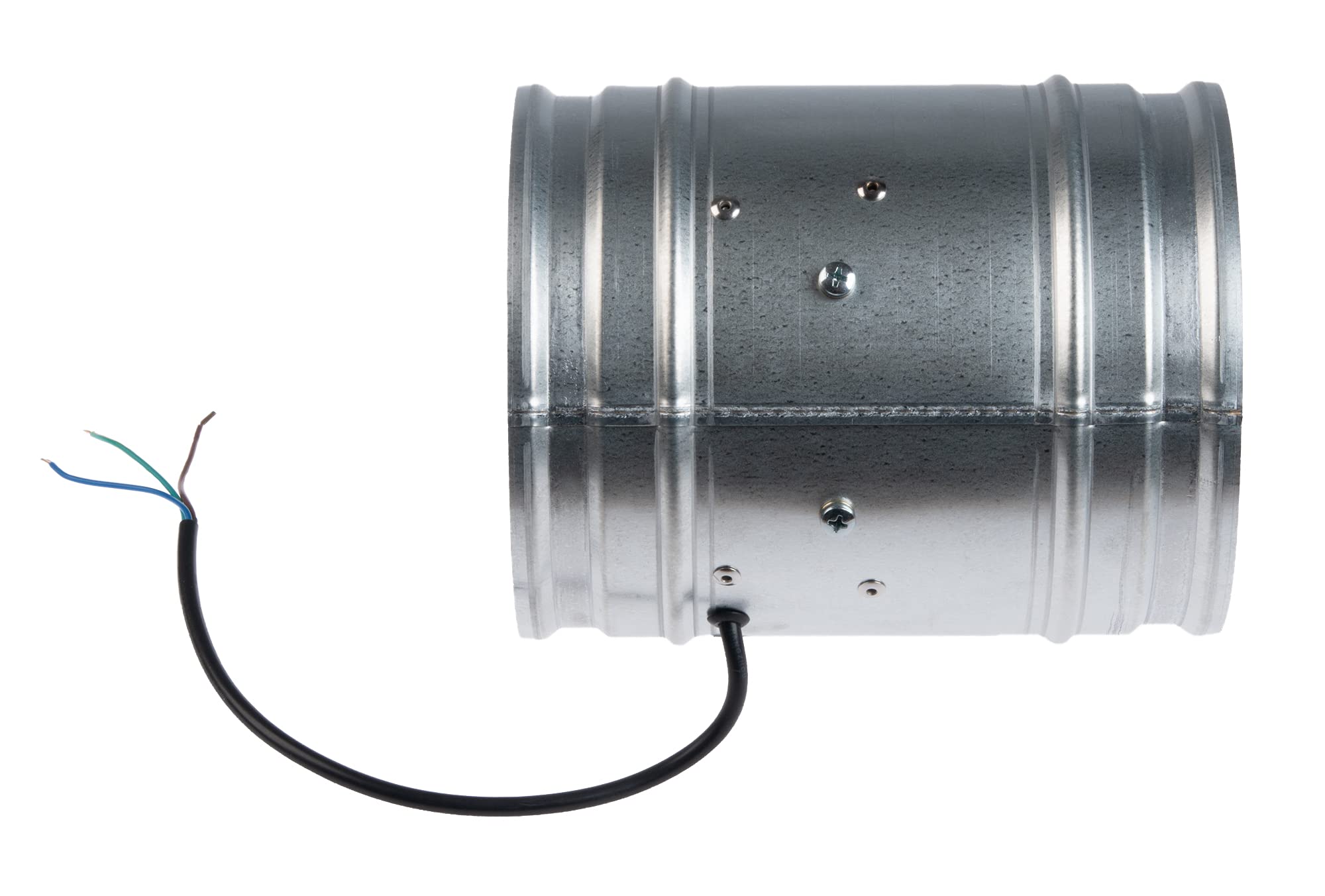 160mm Extracteur d'Air - Industriel Ventilateur en Métal - Ventilateur Axial Tubulaire