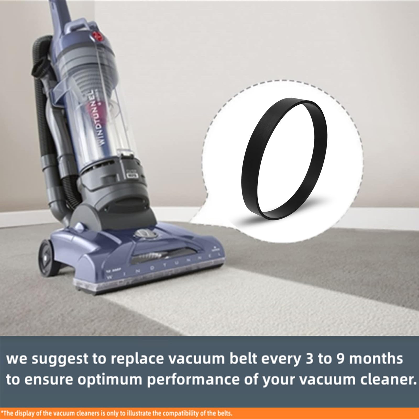 Hoover Vacuum Belts - Pack of 2 -6