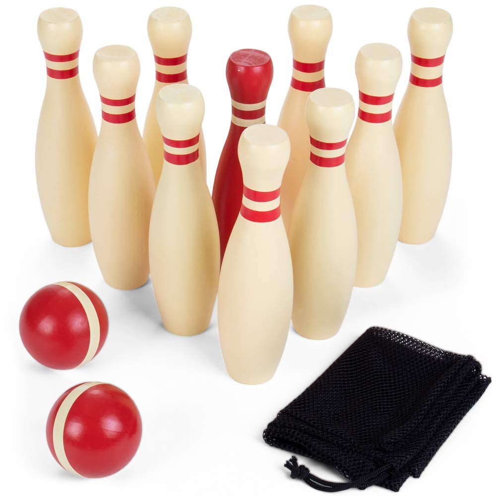 Skittles Lawn Bowling Pins Skittles Outdoor Ten Pin Bowling Sets