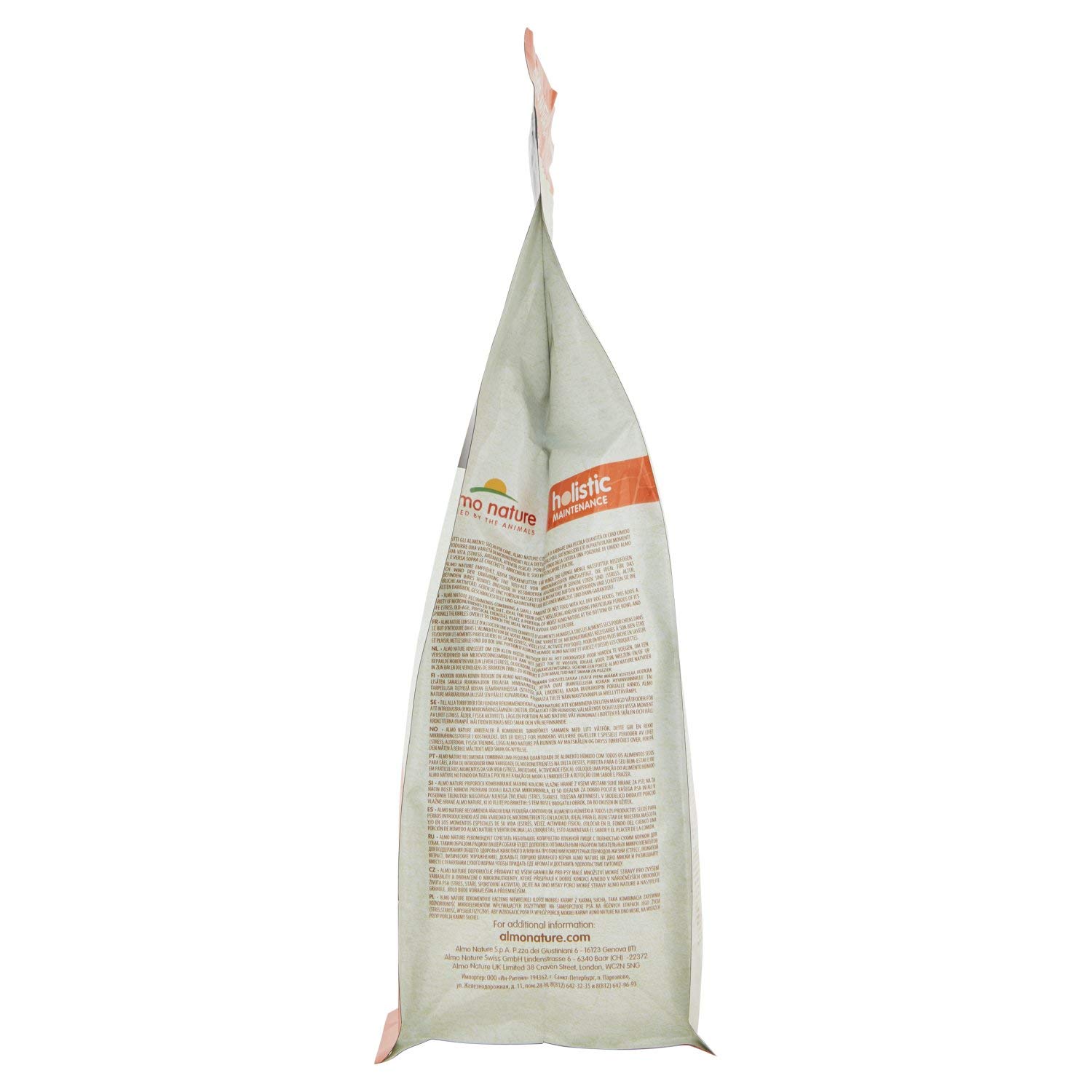 almo nature Holistic Maintenance XS-S, Crocchette per Cani Adulti con Salmone Fresco - Sacco da 2 kg (Confezione da 2)