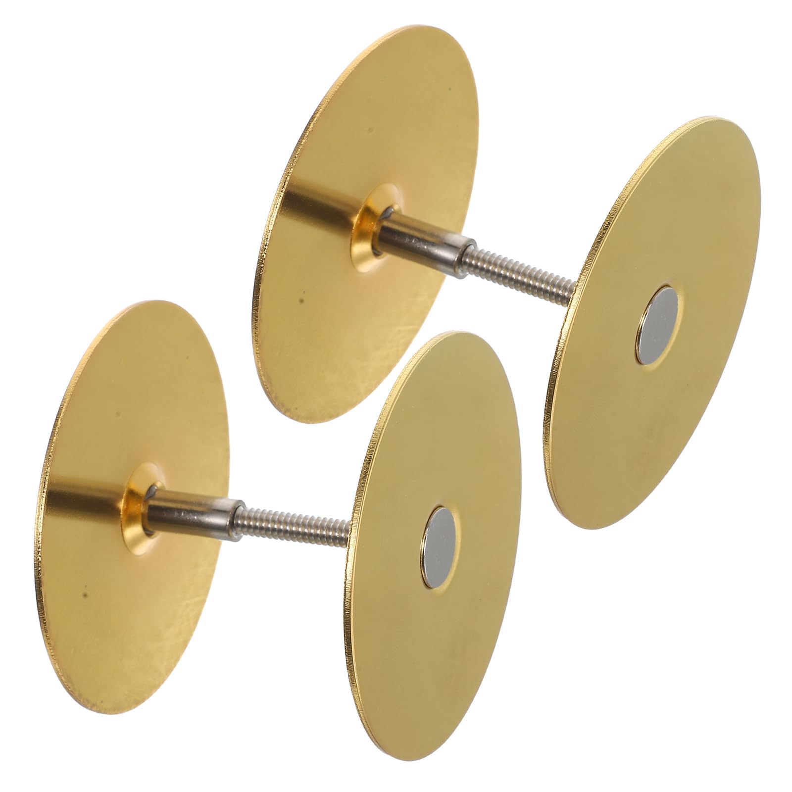 Cubierta para orificio de cerradura Baluue dorado de 67 mm para puertas de madera, 2 uds