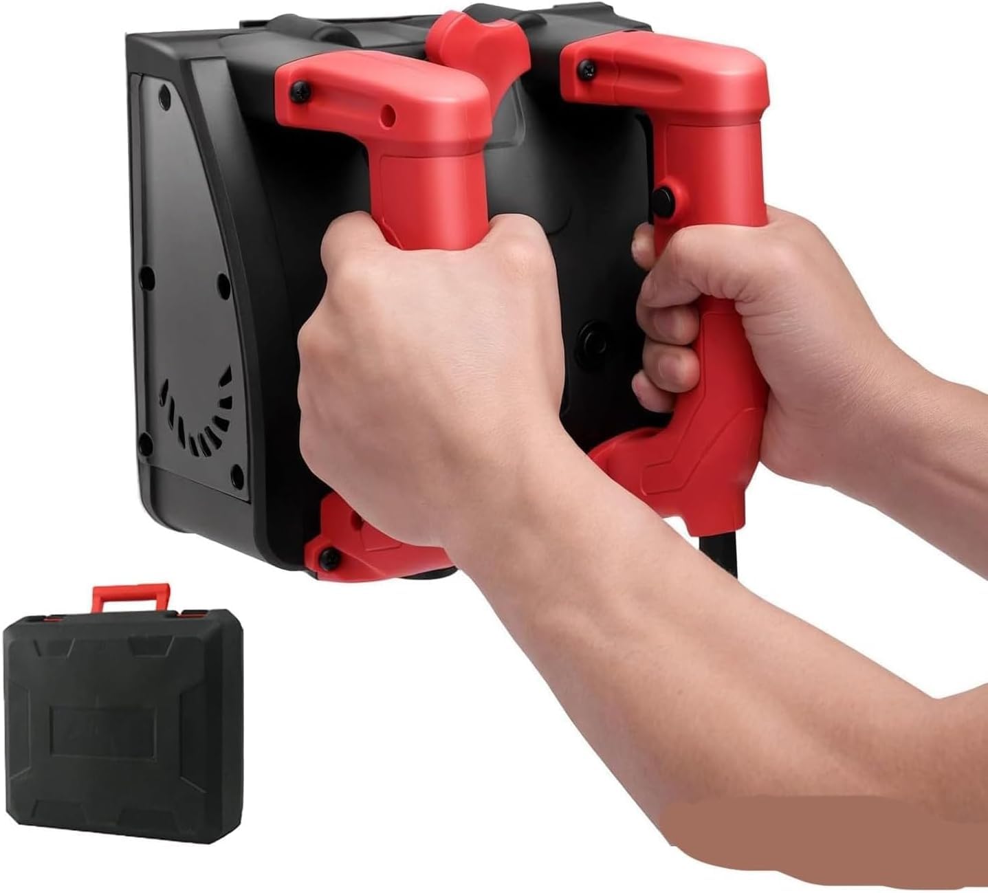 Rascador eléctrico de pared y cepilladora de hormigón, profundidad de corte ajustable de 1 a 4 mm, herramienta multifuncional de eliminación de pintura y masilla para reparación de paredes, incluye