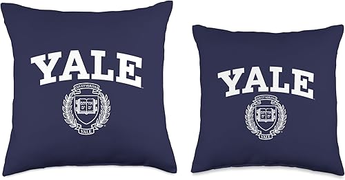 Miniatura 3 de Venley NCAA Yale University Bulldogs-OCIMPYL002 - Almohada de 18 x 18 pulgadas, multicolor