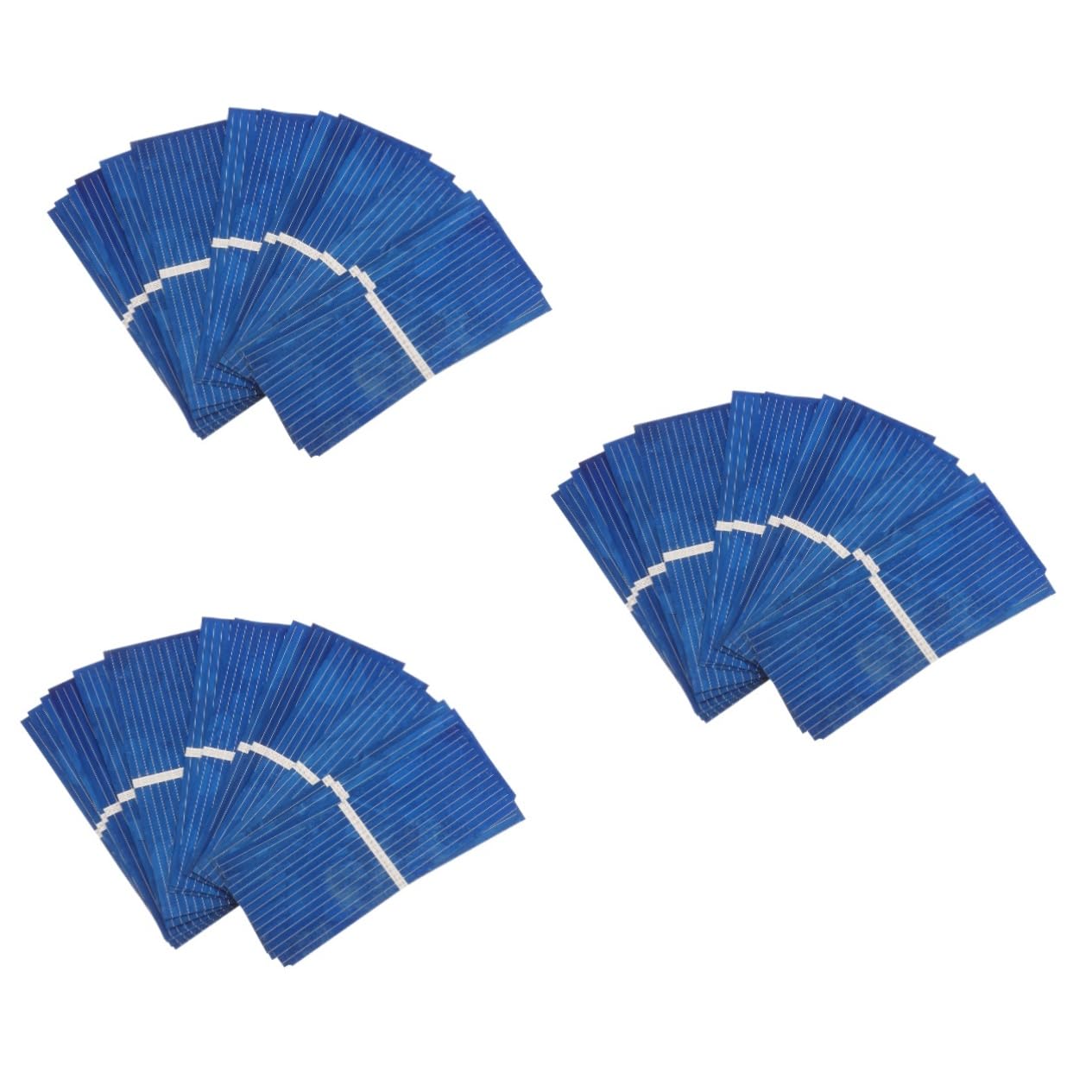 VANZACK 300 Pcs Solar Cell Small Batteries Phone Charger Portable Mini Portable Charger C Phone Charger Portable Battery Charger for Car Ev Charger Polycrystalline Mobile Power Miniature