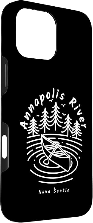 iPhone 16 Pro Max Annapolis River Nova Scotia Canada Case