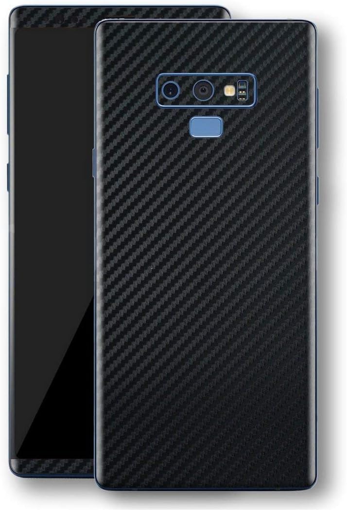 Bloom Skins for Samsung Galaxy Note 9 | Luxury Carbon Fiber Protective 3M Vinyl Skin Decal Wrap Film Premium Ultra Slim Cover Back Sticker with 3D Texture | Made in USA