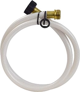 Valterra W01-5048 AquaFresh High Pressure Drinking Water Hose - 1/2" x 4', White