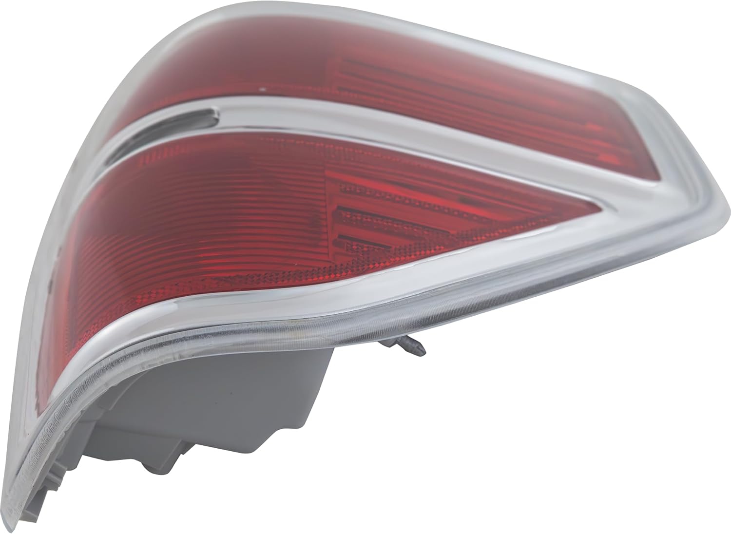 Evan Fischer Tail Light Compatible with 2009-2014 Ford F-150, Passenger Side, CAPA, With Chrome Trim