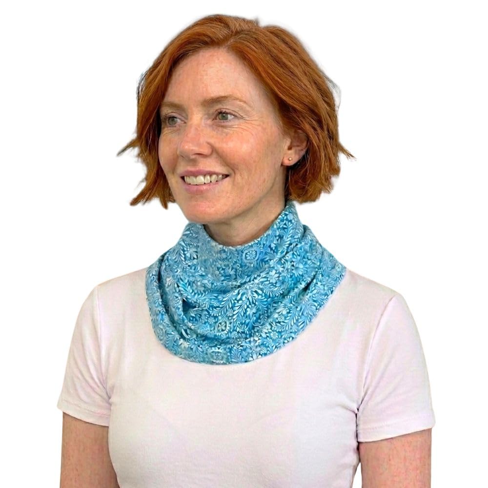 BANDI UPF 50+ Sun Protective Wrap – Reversible Neck Gaiter, Lightweight Scarf with UV Protection for Travel, Made in USA