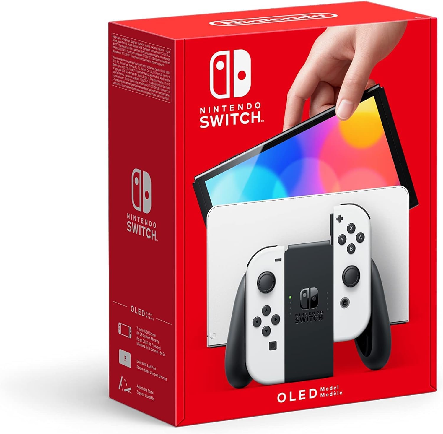 Nintendo Switch OLED-Modell Weiß + Pokémon Purpur