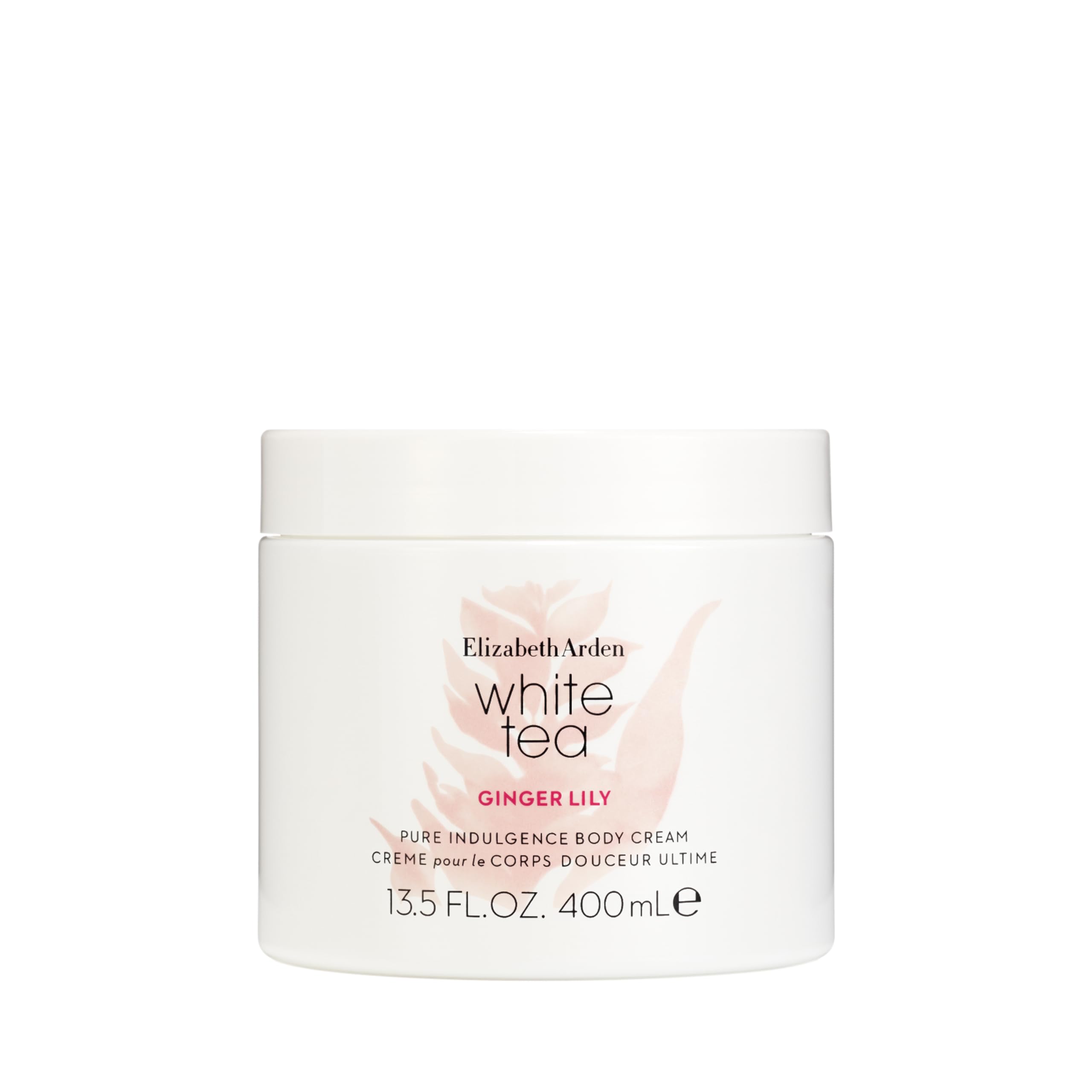 Elizabeth Arden - White Tea Ginger Lily, Körpercreme Supreme Süße, Feuchtigkeitsspendend und Duftend, Tiefenhydratisierend, für weiche und seidige Haut, geeignet für alle Hauttypen, 400 ml