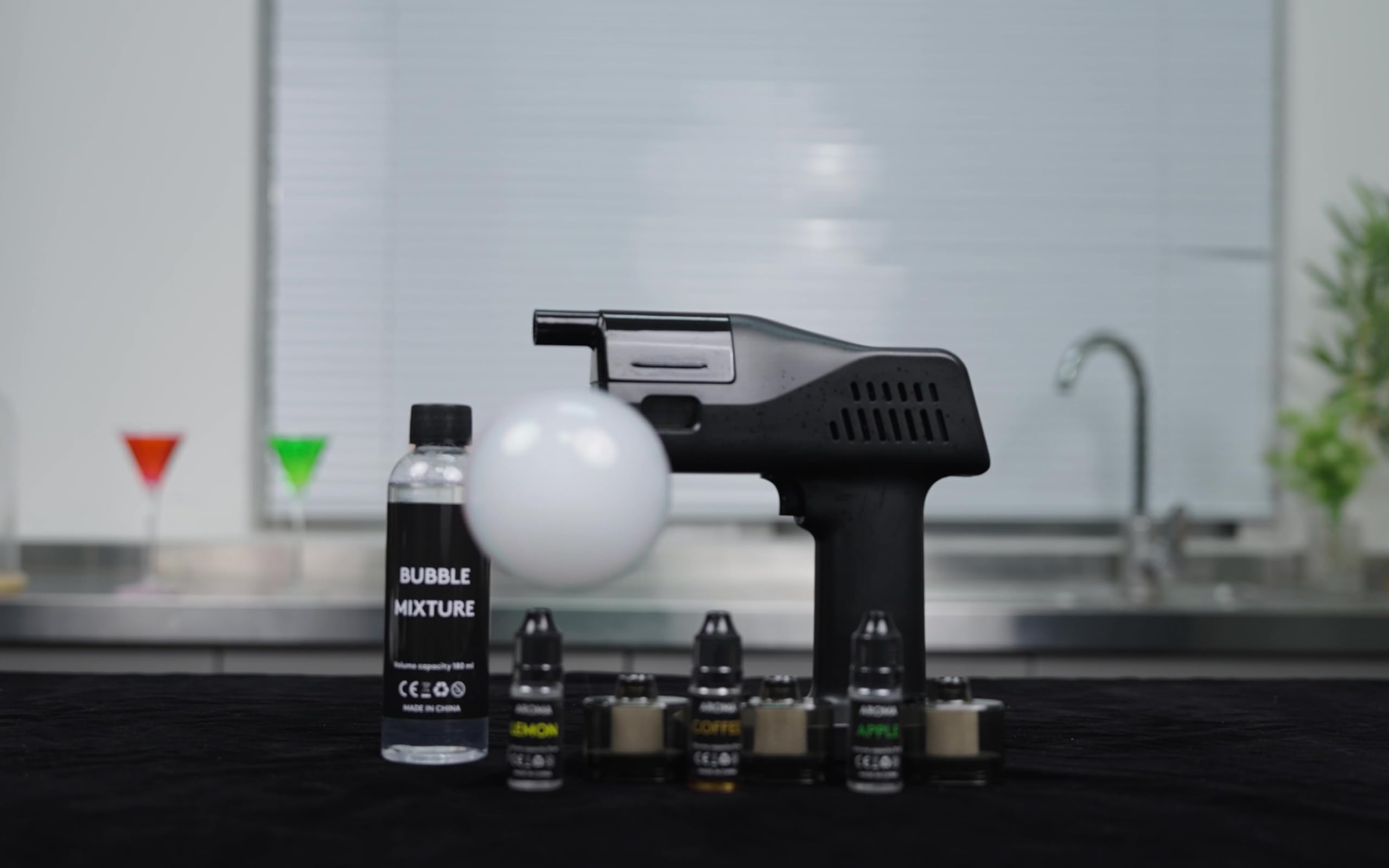 Bebidas ahumador, cóctel soplador de humo, accesorios de cóctel para whisky, bebidas, carnes