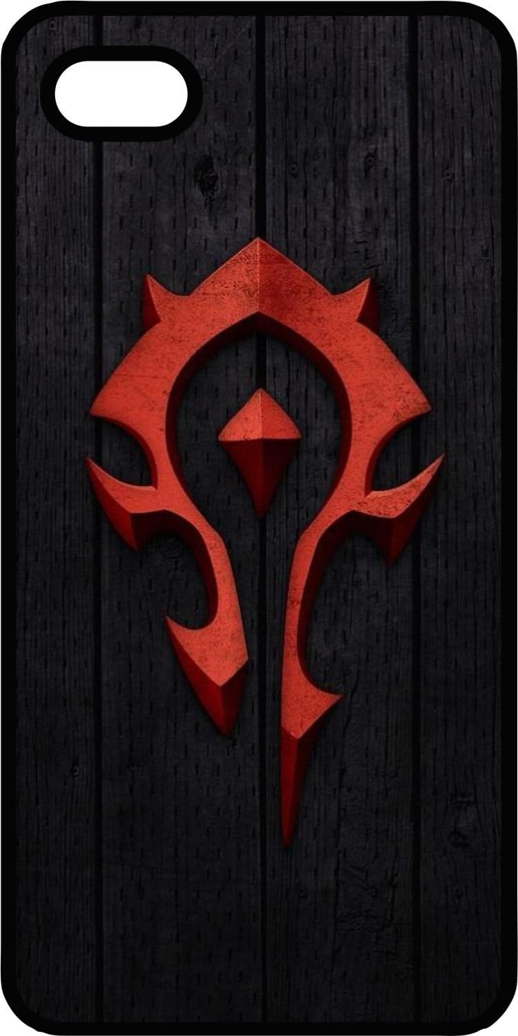 WOW World Of Warcraft Black Plastic Case for Apple iPhone 4 or iPhone 4s