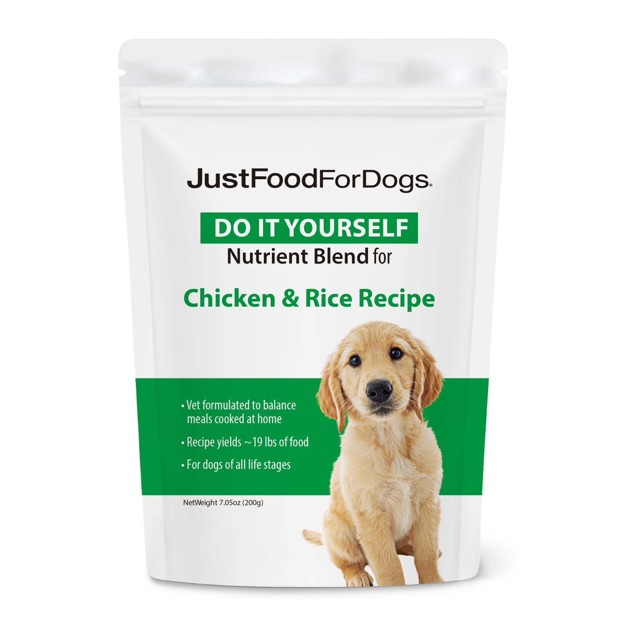 Just Food for Dogs Chicken and Rice