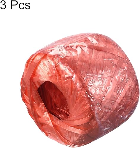 Miniatura 3 de MECCANIXITY Cuerda de plástico de nailon de poliéster para el hogar para embalar manualidades de jardinería, 1,476.4 ft de longitud total, color