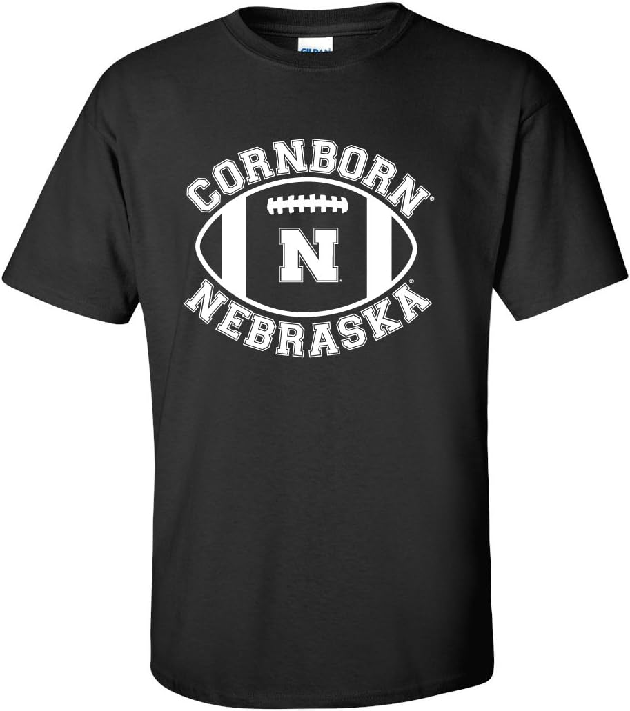 CornBorn Nebraska Cornhuskers Football N Nebraska Football Tee Shirt