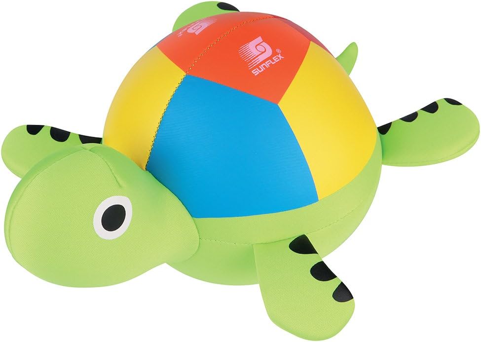 Sunflex Jumping Animals - Floating Inflatable Neoprene Water Toy - UV and Water Resistant Pool Toy -Safe for Kids - Outdoor and Indoor Use - 12 inches in length - Choice of Turtle, Frog, or Shark