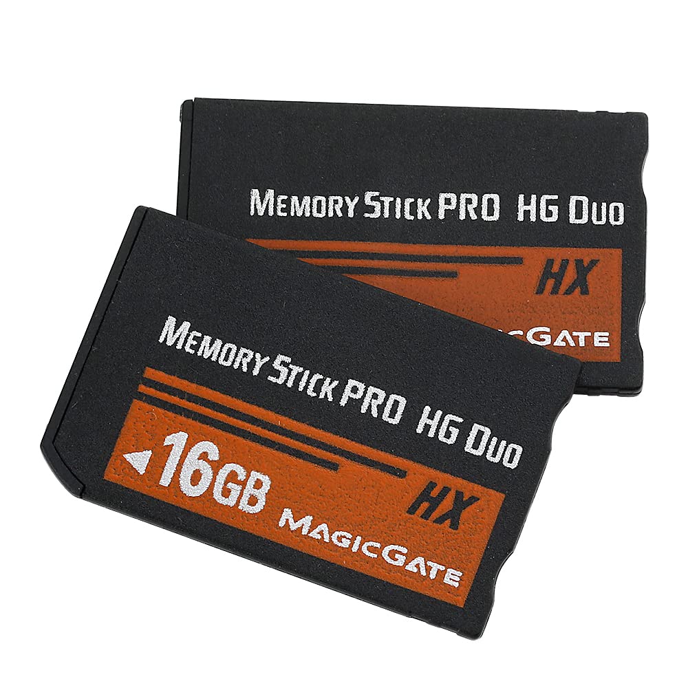 MemoryStick Pro-HG Duo Carte mémoire PSP compatible avec appareil photo Sony PSP1000 2000 3000 16 Go