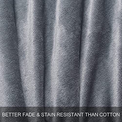 Bedelite Sherpa Fleece Blanket King Size, Grey Thick Warm Blankets For Winter, Super Soft Cozy Fuzzy Bed Blanket 108" X 90" #TOP26