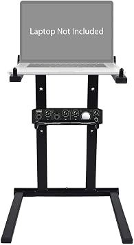 Audiosavings Bundle Mackie Onyx Producer 2.2 2x2 USB Audio MIDI Recording Studio Interface Bundle with Rockville RLS2400 Lightweight Folding DJ Laptop Stand 2 Items