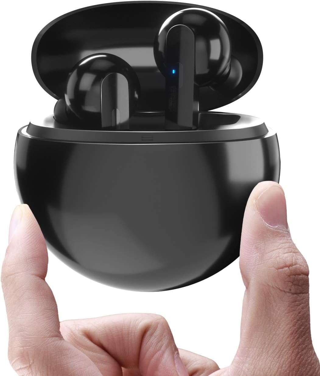 Bluetooth Earbuds, GEEKERA Wireless Headphones 5.0 True Wireless Earphones In Ear Sports Headset with Mic HiFi Stereo Sound Charging Case for Apple iPhone iPad Samsung Huawei Android Phones