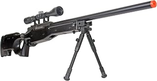 BBTac BT59 Airsoft Sniper Rifle Bolt Action Type 96 Airsoft Gun, with 3-9x40 Rifle Scope & Aluminum Bipod