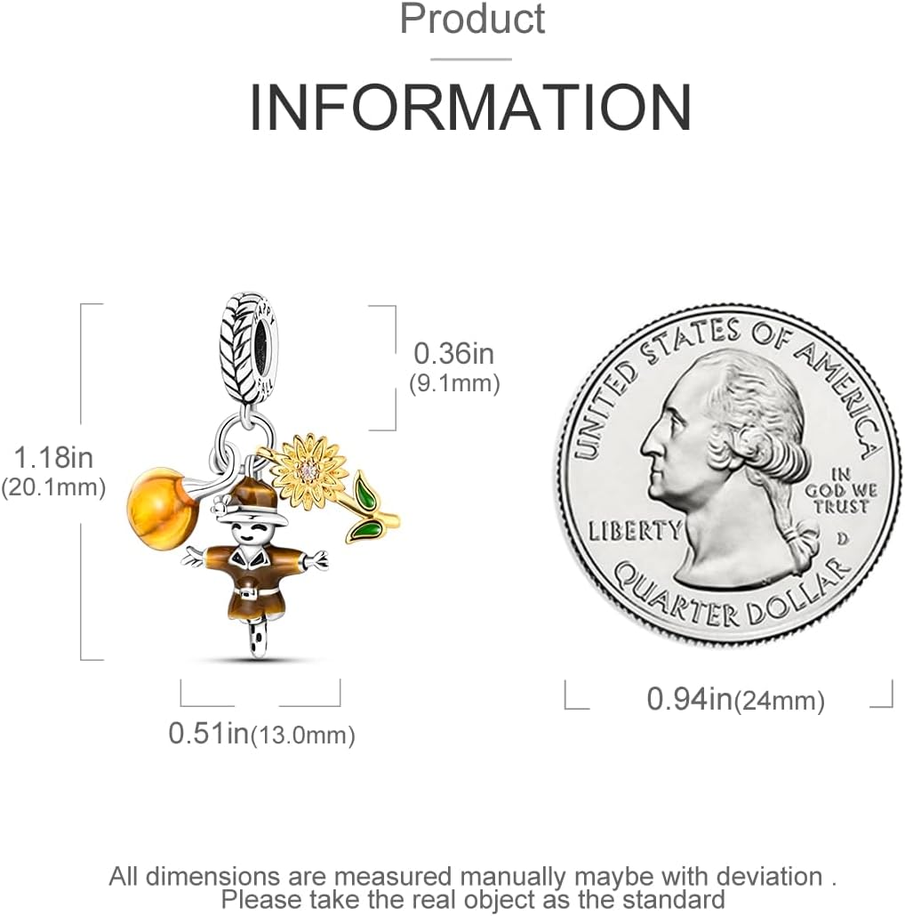 Hapour 925 Sterling Silver Charms for Bracelets Necklaces, Cute Fashion Love Heart Dangle Charm Pendant Beads Gift for Women Her - Image 4