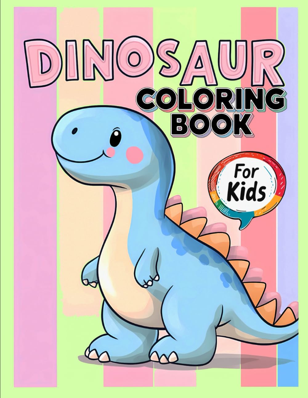 Jumbo Dinosaur Coloring Book