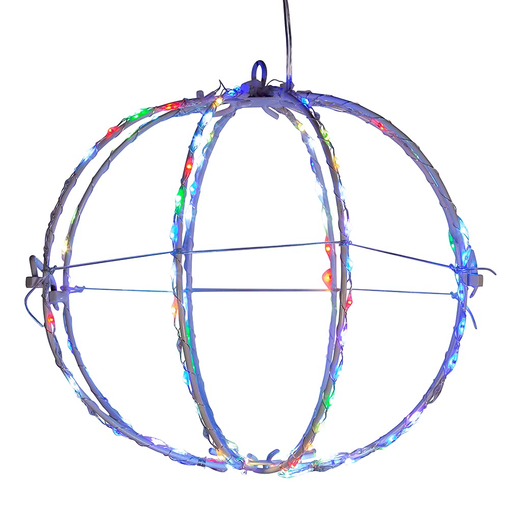 Luces esféricas Kurt S. Adler multicolor guirnalda decorativa de Navidad