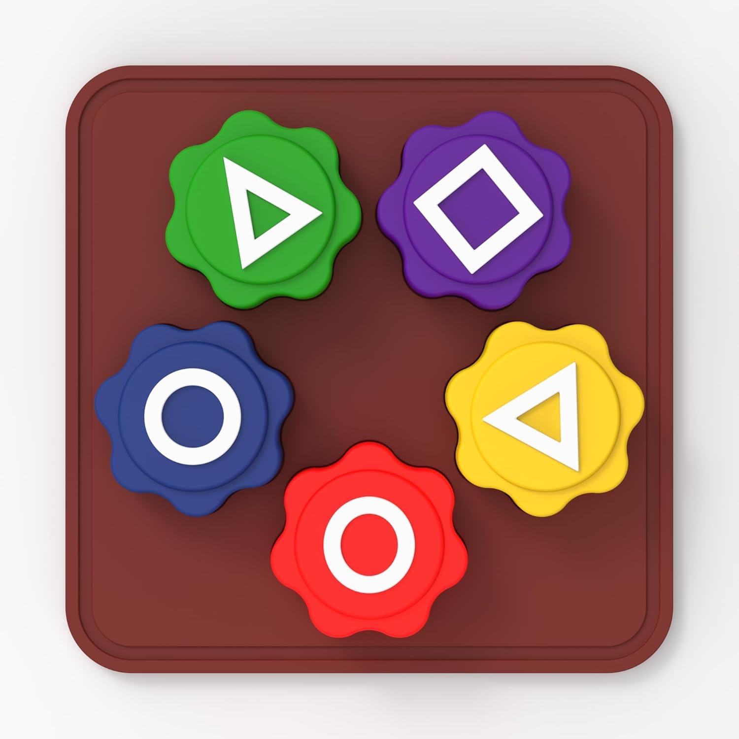 cloudseller Ensemble de Jeu Gonggi Traditionnel coréen – avec Compartiment de Rangement intégré pour Un Jeu organisé, idéal pour Toute la Famille