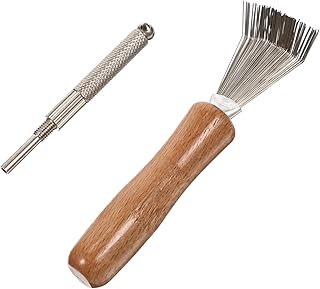 SHINEOFI 2 Juegos Jianshan Alisadores De Arreglos Kit De Limpieza Planta Herramientas Para Enderezar Cepillo De Limpieza...