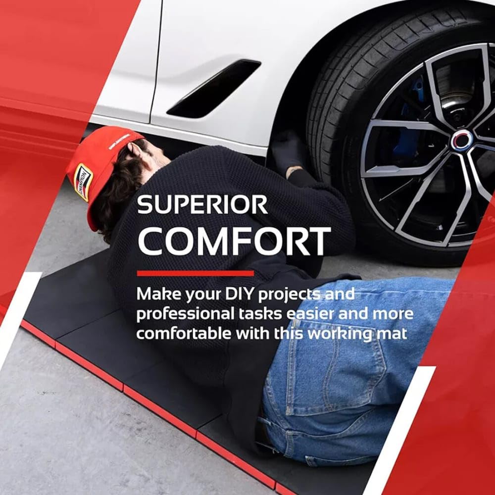 Tappetino da Lavoro per Meccanici,Compatibile con VW Golf VI Cabrio (517), ricambi Auto