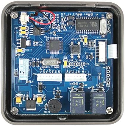 M5 Metal Waterproof Touch Keyboard Swing Card Password Wigan Reading-Head ID/IC Access Control System (Bronze, ID)